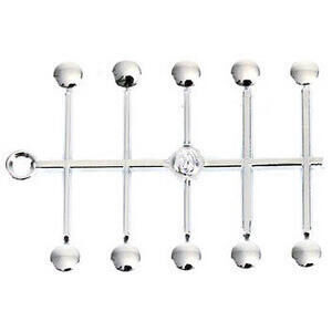 Allen head bolt cover M8 plastic chrome set 12pc