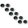 Copribulloni brugola M6 plastica nero set 12pz