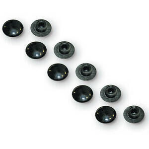 Allen head bolt cover M8 plastic black set 12pc