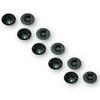Cubretornillo cabeza allen M10 plástico negro set 12pc