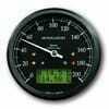 Strumento elettronico multifunzione Motogadget ChronoClassic Speedo 200Km/h nero