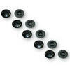 Copribulloni brugola M5 plastica nero set 10pz