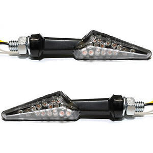 Coppia frecce led Modern nero opaco