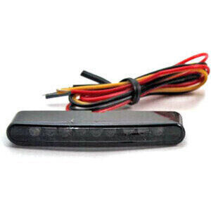 Fanalino posteriore led Highsider Stripe fumè
