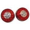 Coppia frecce led Round con fanalino posteriore