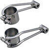 Supporto faro laterale Daytona cromo coppia