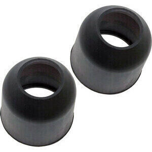 Parapolvere forcella 38mm alto nero coppia