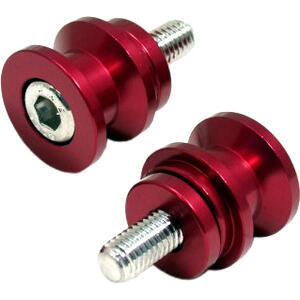 Supporto cavalletto posteriore M8 JMP rosso coppia