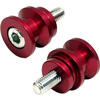 Supporto cavalletto posteriore M8 JMP rosso coppia
