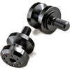 Supporto cavalletto posteriore M6 ProBolt nero coppia
