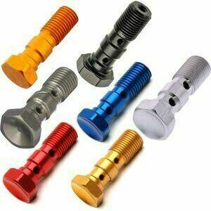 Banjo bolt M10x1.25 double flared head alloy