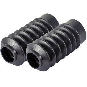 Soffietto forcella moto 39-59mm nero coppia