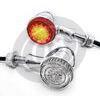 Coppia frecce led Highsider Colorado con fanalino posteriore cromo - Foto 2