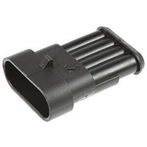 Electrical cable connector housing 4 pins SuperSeal female