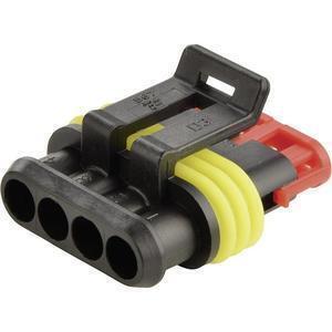Connettore AMP 4 vie maschio impermeabile