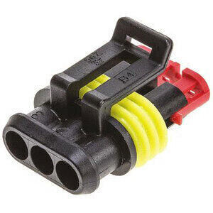 Electrical cable connector housing 3 pins SuperSeal male