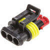 Boîtier de connecteur de câble électrique 3 broches SuperSeal mâle