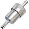 Filtro benzina 2 vie 6mm smontabile alluminio grigio