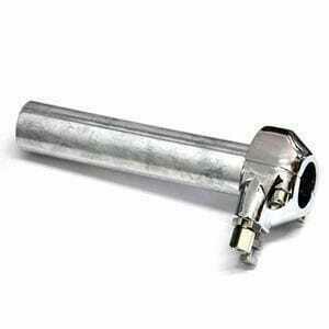 Comando gas 22mm monocavo British cromo