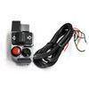 Blocchetto elettrico Cafe Racer sinistro antracite