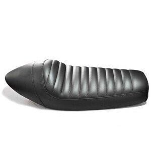 Universal motorcycle complete seat Cafe Racer black