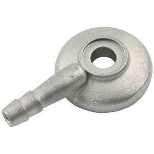 Raccordo tubo benzina carburatore Dell'Orto 6mm dritto alluminio