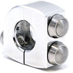 Pulsantiera Motogadget 22mm M-Switch 3 Push Button grigio