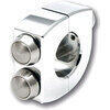 Pulsantiera 22mm Motogadget M-Switch 3 Push Button grigio - Foto 2