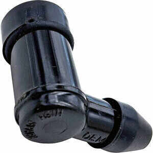 Spark plug Old Style 90° black