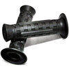 Coppia manopole Richfield 22mm nero