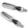 Coppia frecce led Highsider Super S cromo