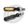 Coppia frecce led Highsider Super S nero opaco - Foto 2