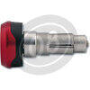 Coppia contrappesi antivibranti Highsider Akron XS rosso - Foto 3