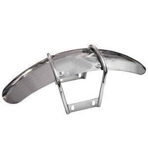 Parafango anteriore 18\'\'x105mm inox completo