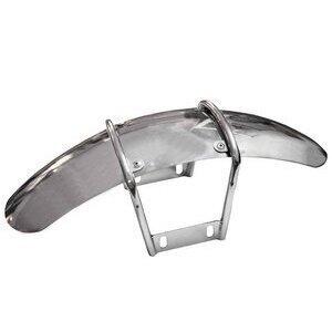 Parafango anteriore 18''x105mm inox completo