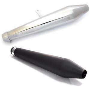 Exhaust muffler Commando short chrome