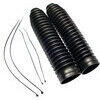 Fork gaiter 32-52mm length 240mm black pair
