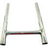 Exhaust pipe Moto Guzzi 850 T expansion box OE-Replica stainless