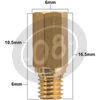 Getto massimo carburatori Keihin esagonali 155 - Foto 2