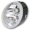 Faro anteriore Oval alogeno nero