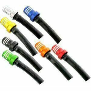 Fuel tank breather hose with valve