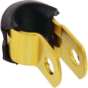 P-clip 5mm alluminio oro