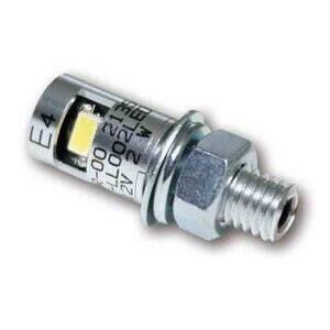 Luce targa led Bullet cromo