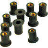 Dado elastico carenature M5x14mm set 10pz