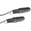 Coppia frecce led Daytona D-Light nero opaco fumè