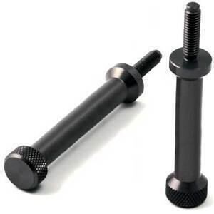 Coppia viti fissaggio sella 90mm nero