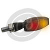 Coppia frecce led Highsider Blaze nero opaco con fanalino posteriore fumè - Foto 4