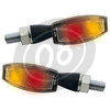 Coppia frecce led Highsider Blaze nero opaco con fanalino posteriore fumè - Foto 2