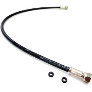 Tubo freno aeronautico Allegri 115cm nero