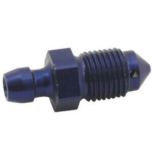 Spurgo pinza freno M6x1 lunghezza 22mm alluminio blu